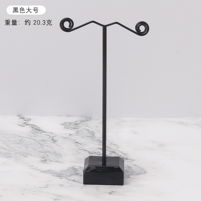 TONVIC メタルイヤリングスタンドアクリル 3 ピースイヤリングイヤリングディスプレイスタンドジュエリースタンドネックレススタンド卸売|undefined