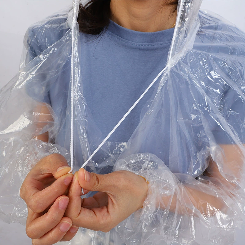 Raincoat, split trousers, waterproof travel set for swimming, increased thickness