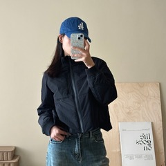 lulu短款立领棉服户外运动棉衣休闲飞行夹克女秋冬棉服lulu外套女