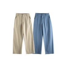 RUIIENRS x FORN3 2025 秋季新款美式复古纯棉简约休闲裤N1572