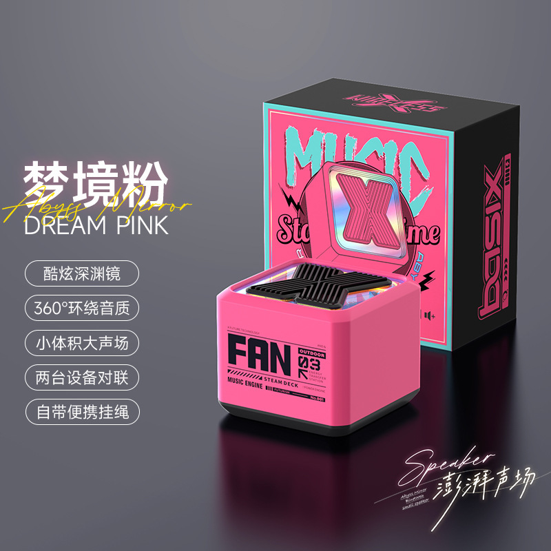 Cross-border private model X3 wireless bluetooth small stereo home mini outdoor car bluetooth small speaker gift wholesale