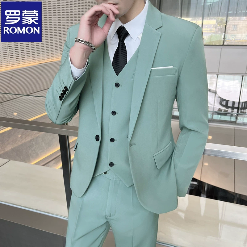Классический костюм-пиджак для отдыха, свадебное платье, slim fit