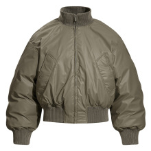 美式飞行臃肿棉服男士秋冬外套cleanfit高智感廓形保暖棒球服批发