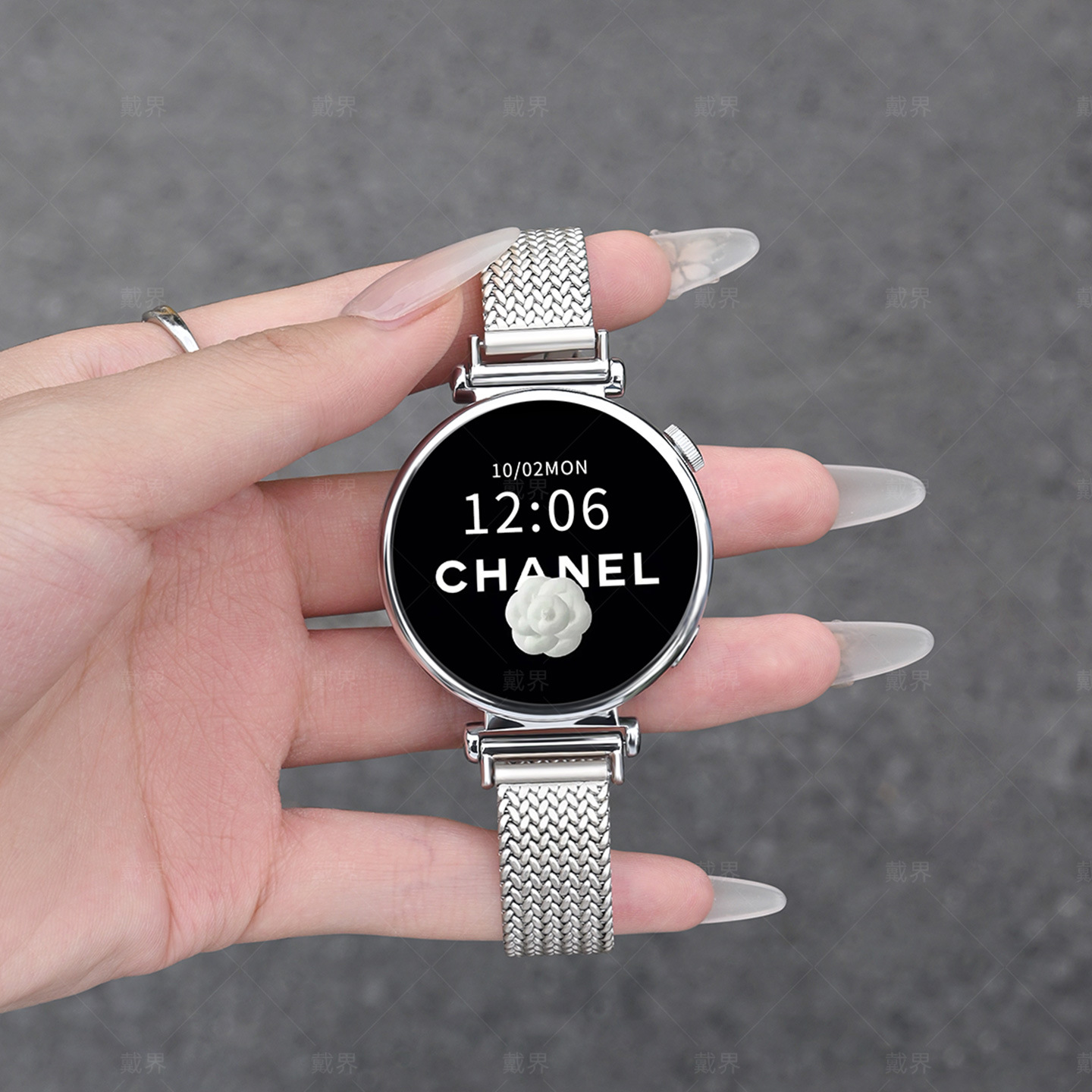 Aplicable para Huawei gt5 correa de reloj de alta calidad globo gt6pro damas absorción exquisita reloj gt4 correa de metal