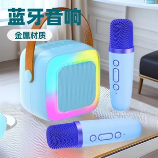 Sy13 Bluetooth Audio Mini Handheld Microphone Singing All-In-One Machine Kidsren's Home Audio Karaoke Wireless K12