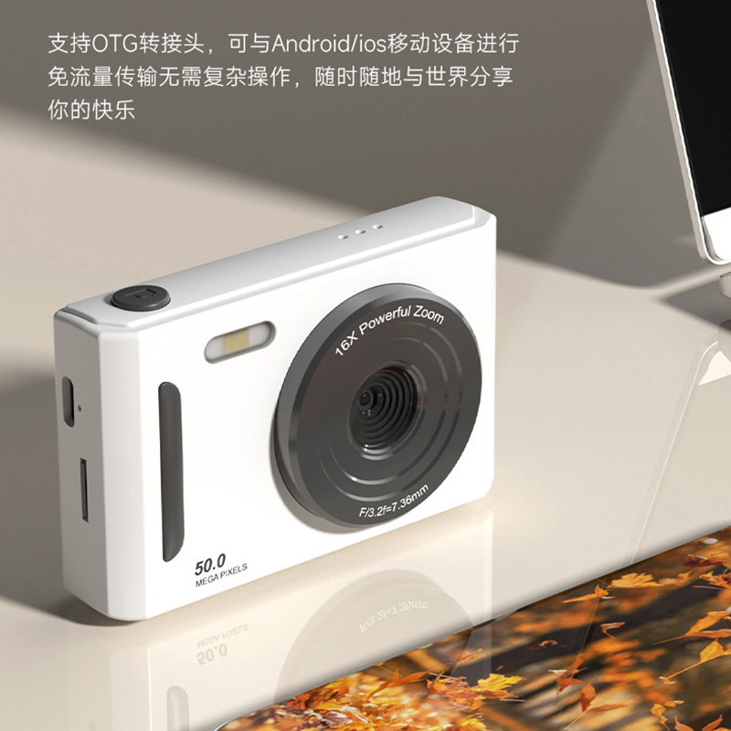 学生カメラ CCD フィルターデジタルカメラ高解像度フロントとリアデュアルカメラレトロ子供用カード写真とビデオ|undefined