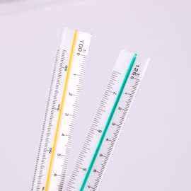 15cm三棱比例尺三角多比例尺功能设计绘图工程比例尺厂家批发