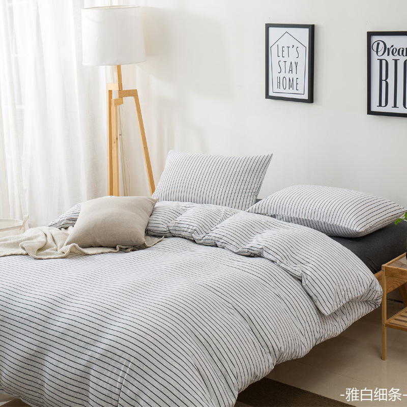 우아한 흰색 스트립