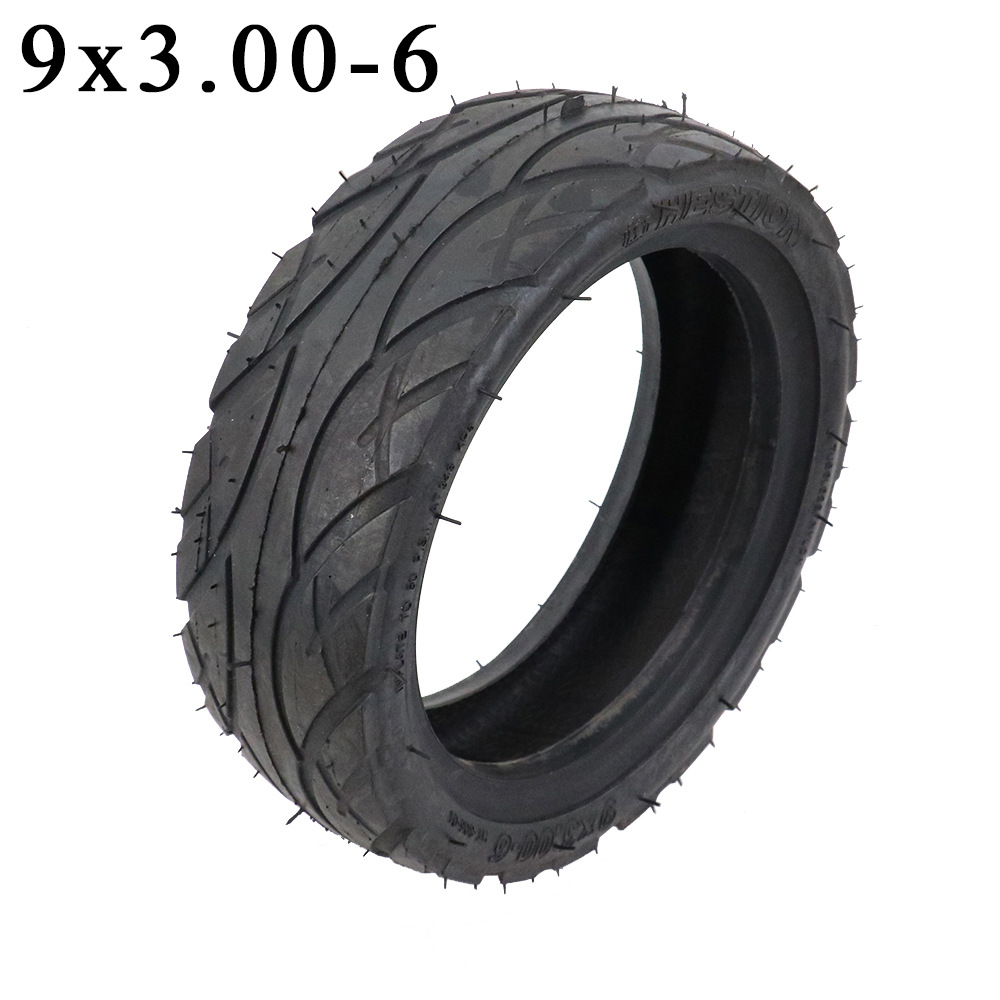 批發 9寸真空胎電動車輪胎9x3.00-6滑板車真空輪胎適用代駕摺疊車