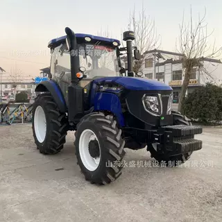 雷沃欧豹M1404-5X拖拉机 空调驾驶室四驱农用犁地旋耕机 补后提