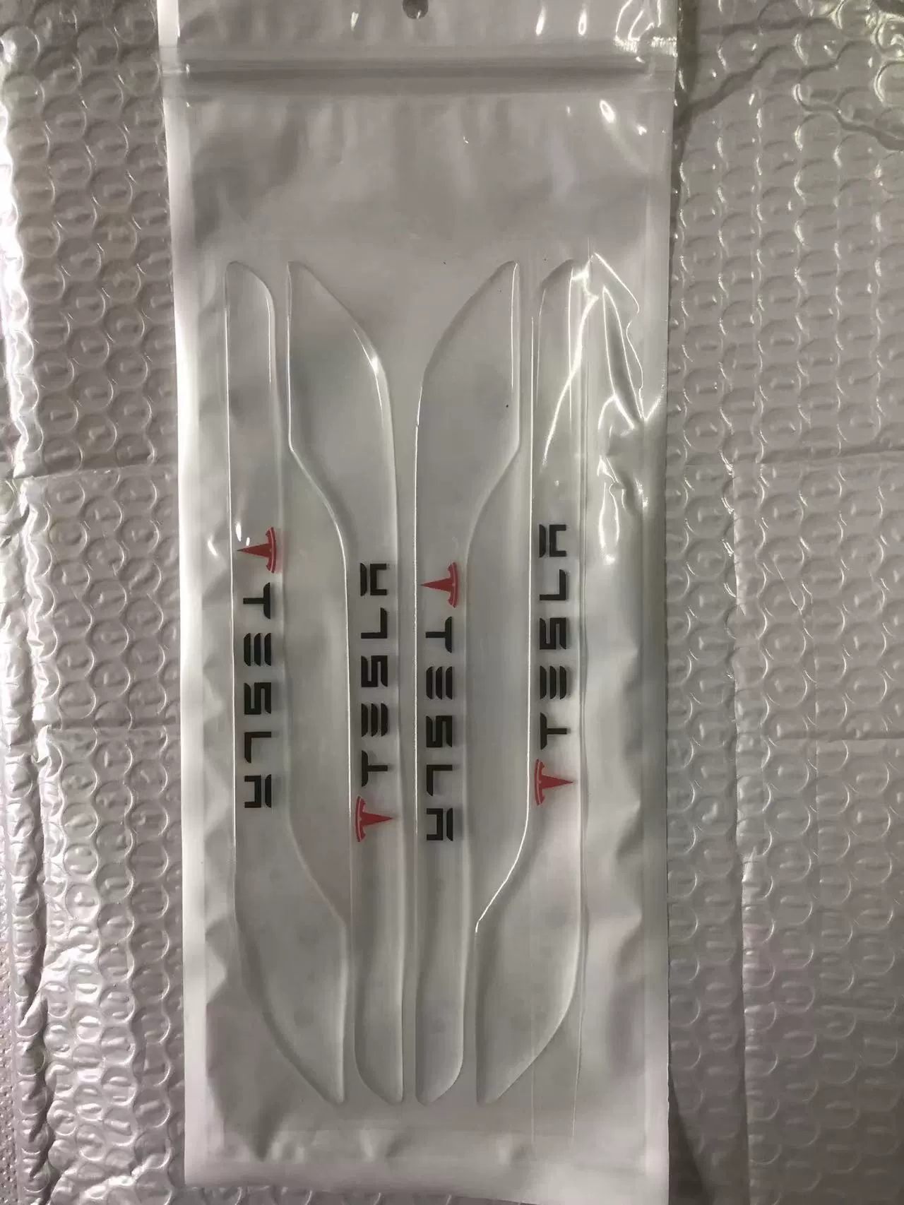 Подходит для защитной пленки дверной ручки Tesla Model 3, резиновой модификации, специальной наклейки дверной ручки Tesla