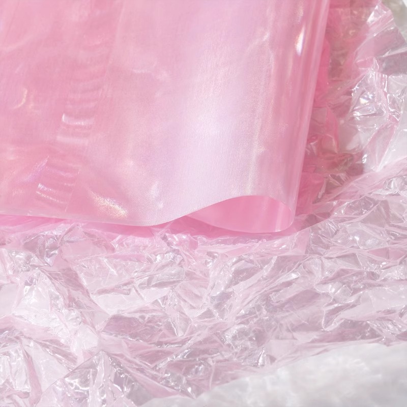 Papel de burbujas de agua impermeable embalaje en relieve ramo de flores de alta calidad 12 filamentos burbujas de papel de vidrio floral