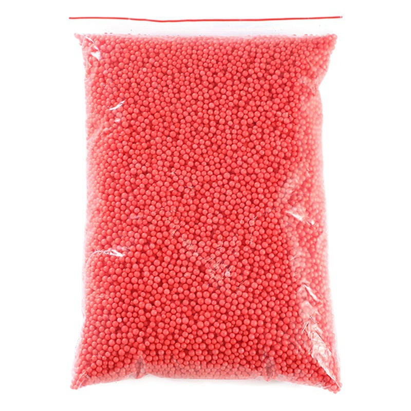 Поток планеты Подарочная коробка наполнитель Инс Стиль Подарочная коробка украшения Чистая красный TikTok Макарон шарик пены оптом