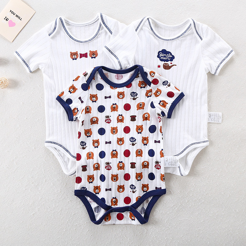 Bodysuit, with short sleeve