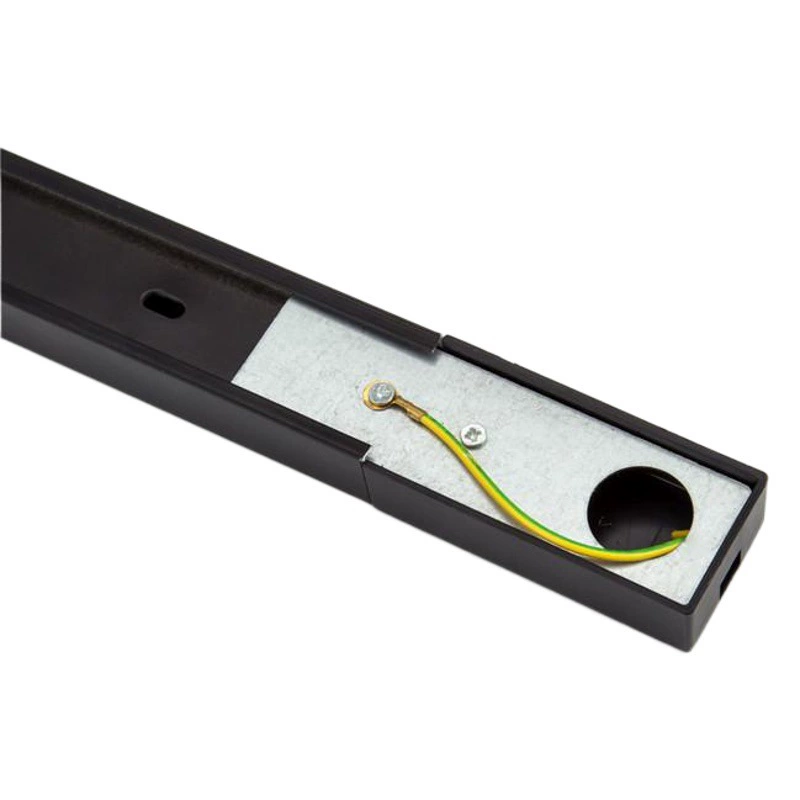 Светодиодный Трековый светильник рельс прямая линия алюминиевая утолщенная одежда магазин супермаркет прожектор трек вторая линия рельс