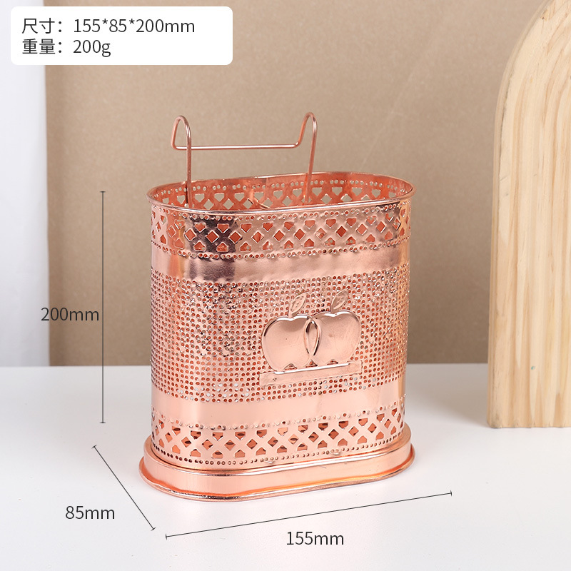 로즈 골드 타원형