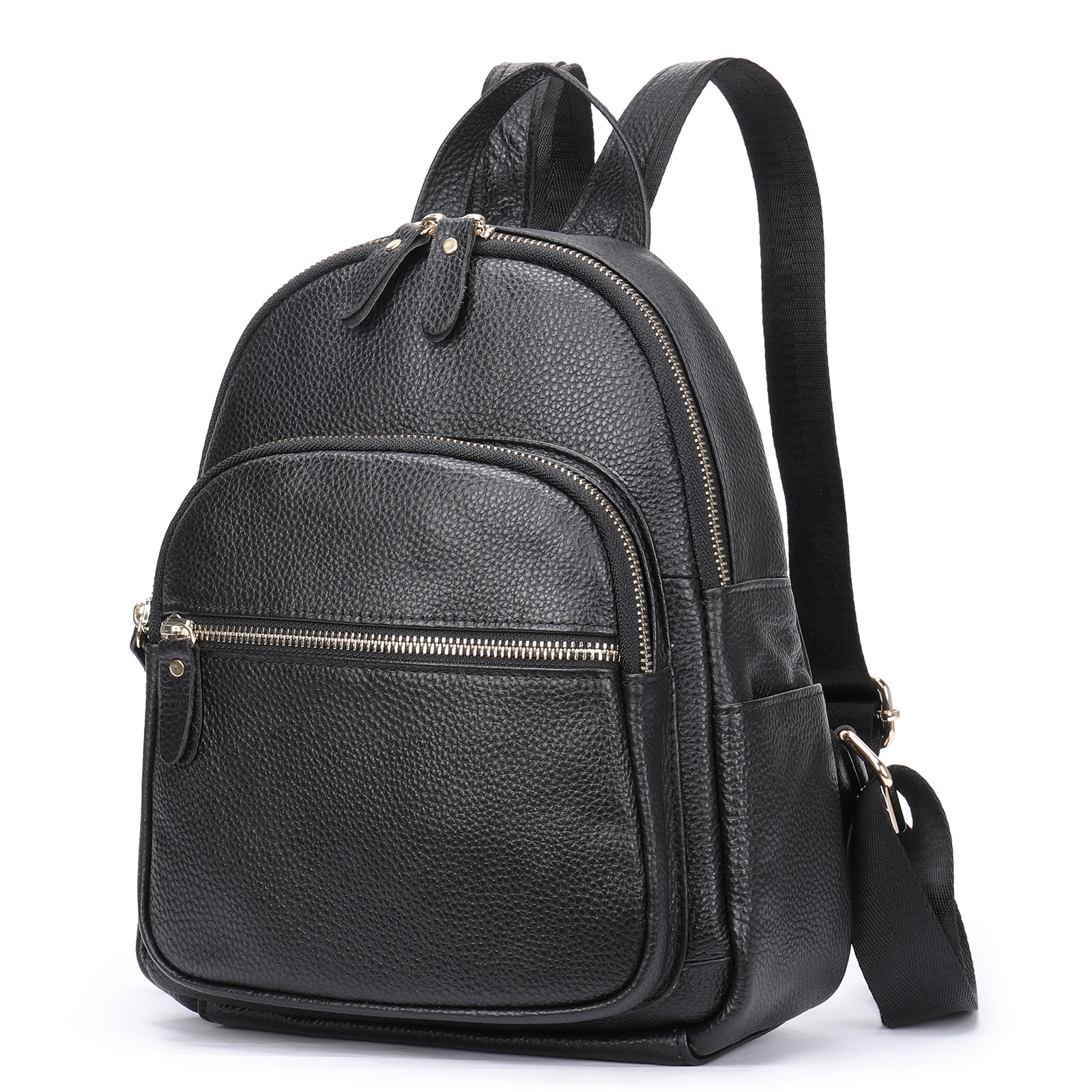 Mochila WESTAL de cuero genuino para mujer, cuero suave de primera capa de alta gama, cuero puro, mochila moderna y versátil, bolso para ir al trabajo