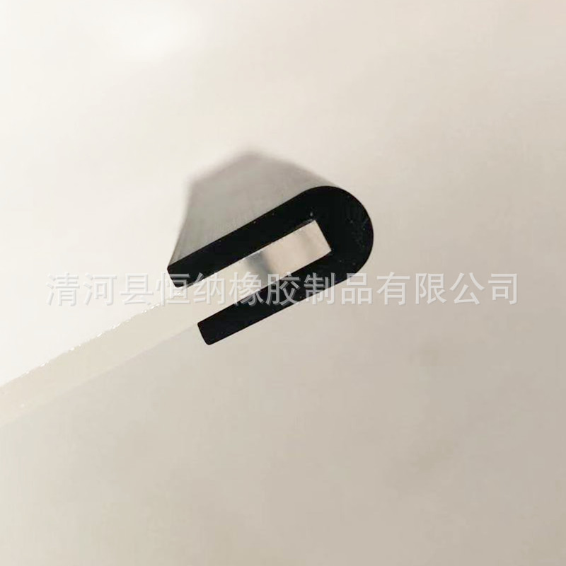 供应硅胶包边条钢板护边条亚克力板收边条