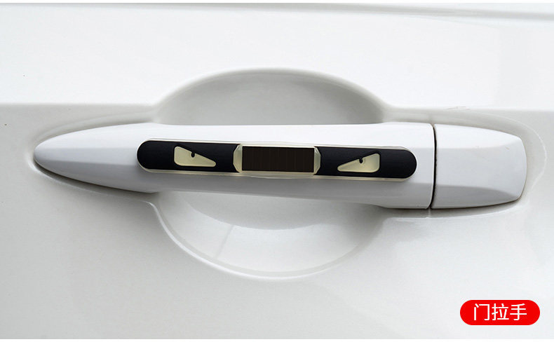 Electric vehicle light-up anti-collision strips, colorful decorative lights, solar-powered anti-collision strips, flashing lights, car and motorcycle ambient lights