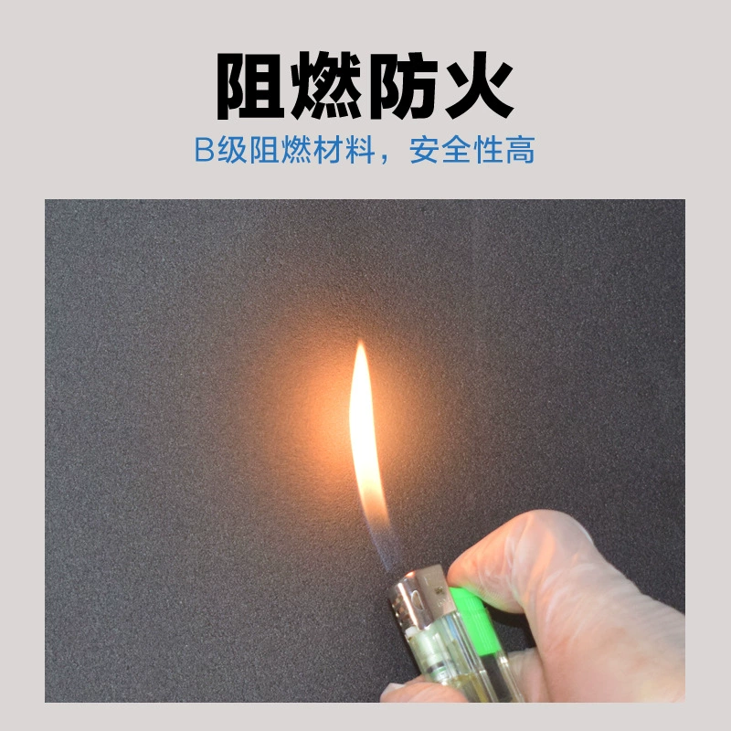Self -sticking cotton lower water pipe wall anti -freezing insulation board high density flame retardant sponge insulation cotton rubber insulation cotton