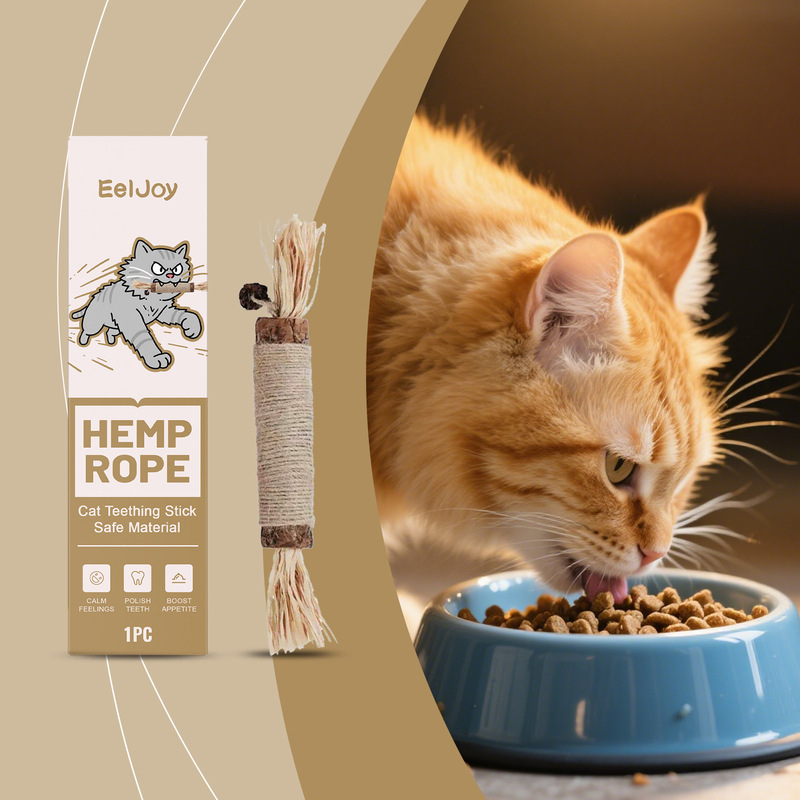 Eeljoy Cat Chew Sticks Are Cute, Safe, Clean, and Comfortable for Teeth Cleaning, Satisfying Cravings, and Durable Chew Sticks Eeljoy Cat Chew Sticks Are Cute, Safe, Clean, and Comfortable for Teeth Cleaning, Satisfying Cravings, and Durable Chew Sticks