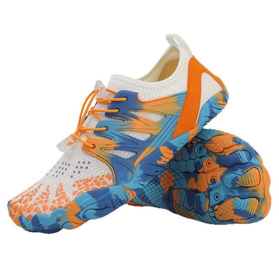 Outdoor Wading Tracing Shoes Casual Diving Swimming Shoes Non-Slip Thick Bottom Sea Defense Cut Snorkeling Shoes Hiking Shoes