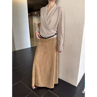M FIVE 2026�＾9��9��ʮ������Ʒб�ô�ȹ�[��Ƥ�q����ȹ M0678