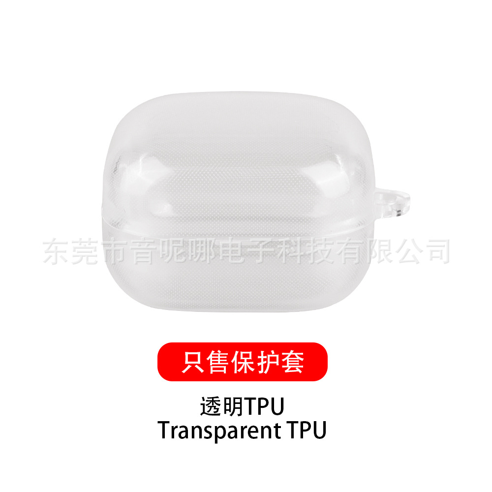 TPU transparent split + round buckle + pearlescent bag