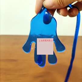 巴掌黏粘墙伸缩黏粘锤粘贴墙上儿时黏性弹性搞笑手掌玩具。怀旧