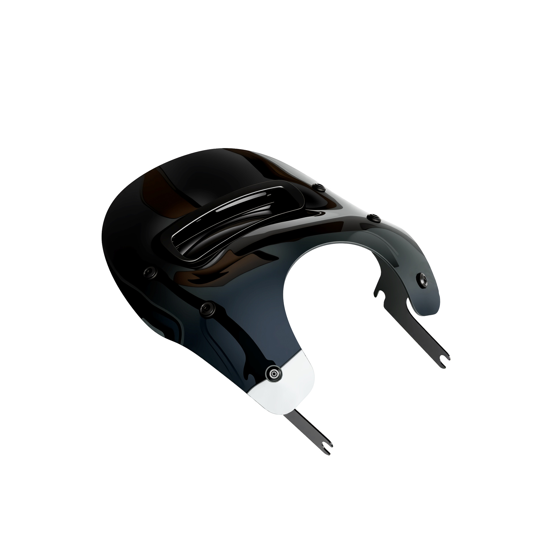 Motorcycle Windshield Suitable for Harley 94-25 Road King, Original New Design with Vents and Reinforced Pc