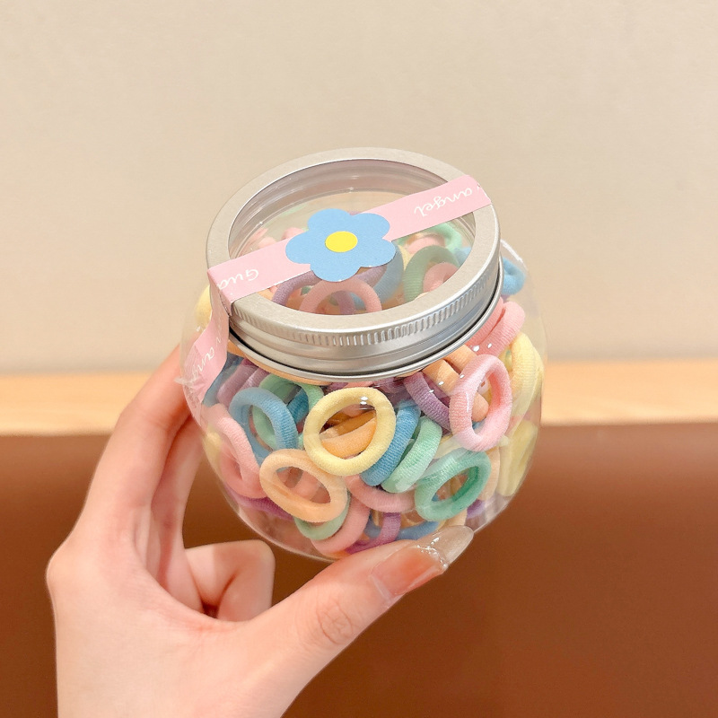 140 pieces of girly small hair ties