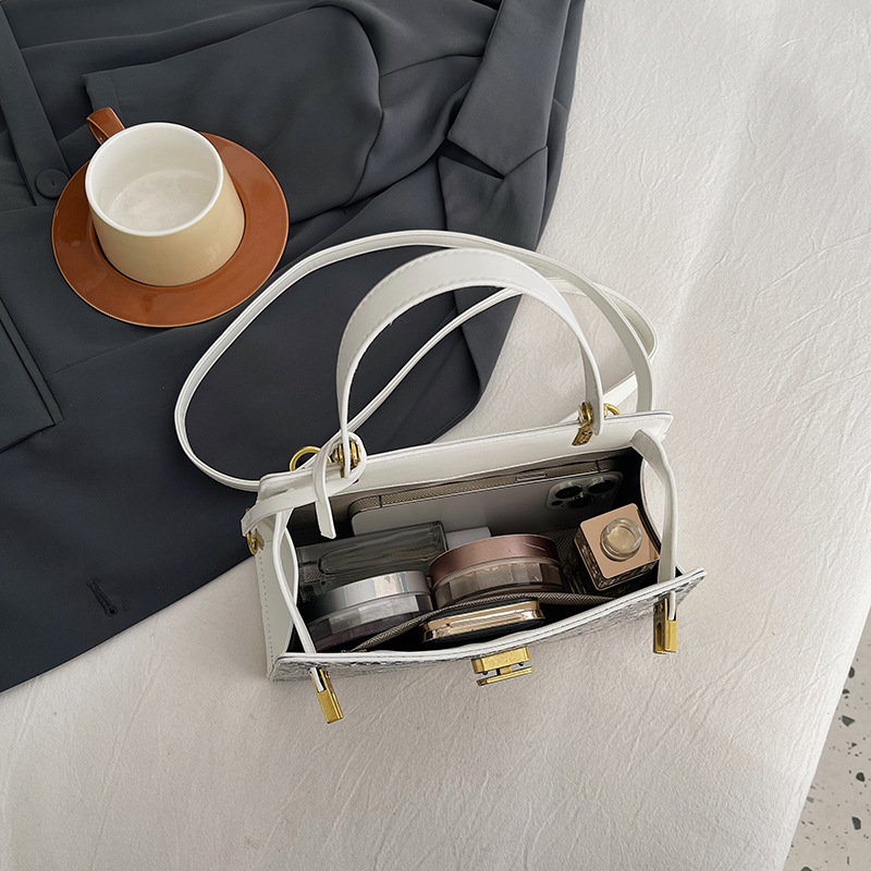 Comercio exterior moda moda retro serpiente Kelly bolso mujer 2024 nuevo bolso de mano moda versátil bolso de hombro