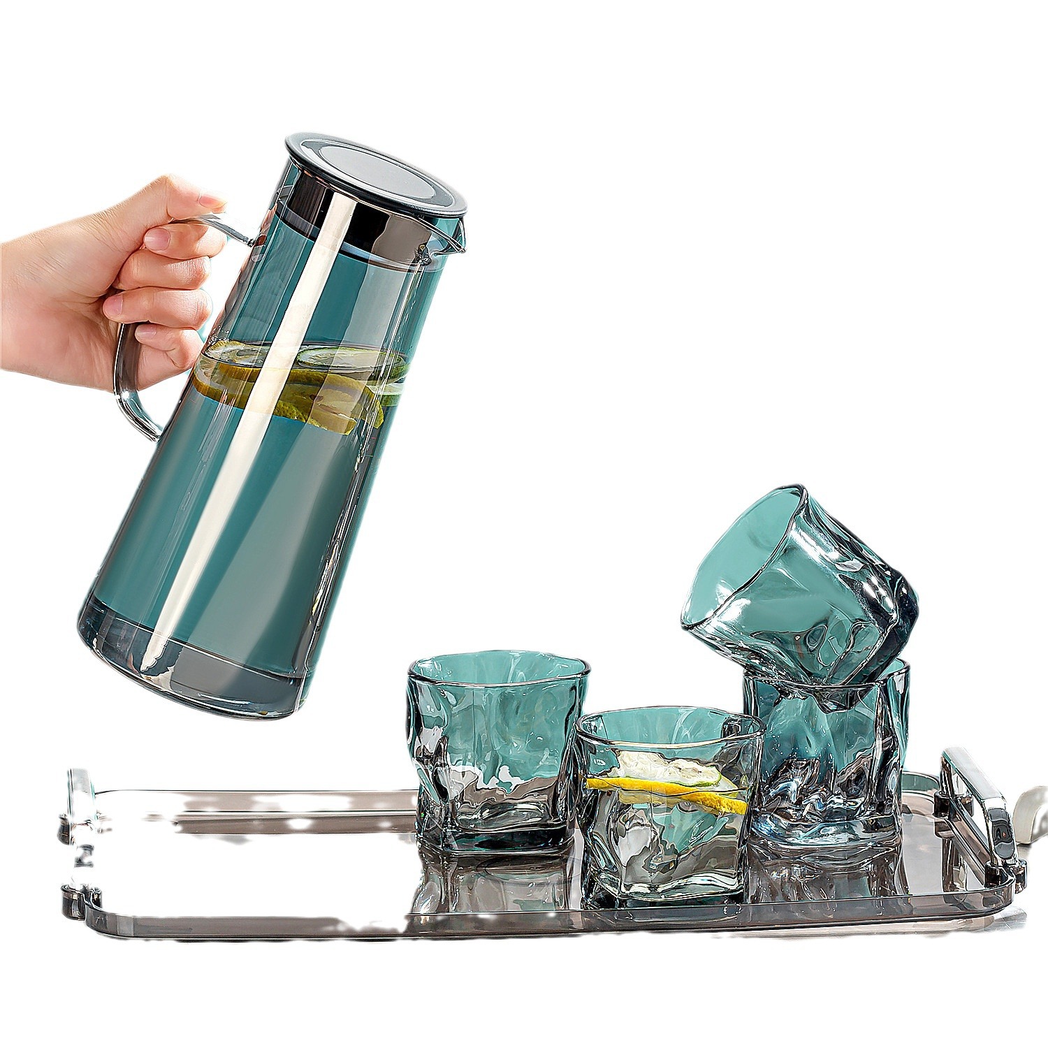 Glass teapot