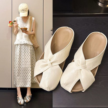 �ֹ�ţƤ��װ��^����ЬŮ�⴩2026�¿��ļ�������4cm������Ь��