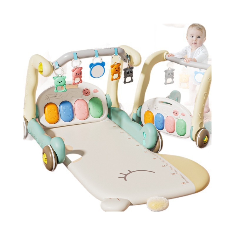 Piano pedal para bebés 0 - 1 años de edad caminante 3 meses 6 juguetes de regalo para recién nacidos 8