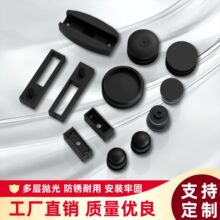 浴室推拉门轨道滑轮配件304不锈钢淋浴房平移门滑槽浴室吊轨全套