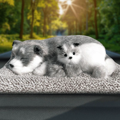 Aktiv kömürlü qoxu uducular – Decoration - mother-and-child-squats-husky