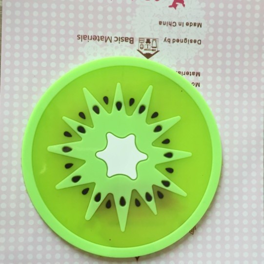 A1814 colorido jalea color fruta forma montaña de silicona taza estera creativo antideslizante almohadilla de aislamiento montaña