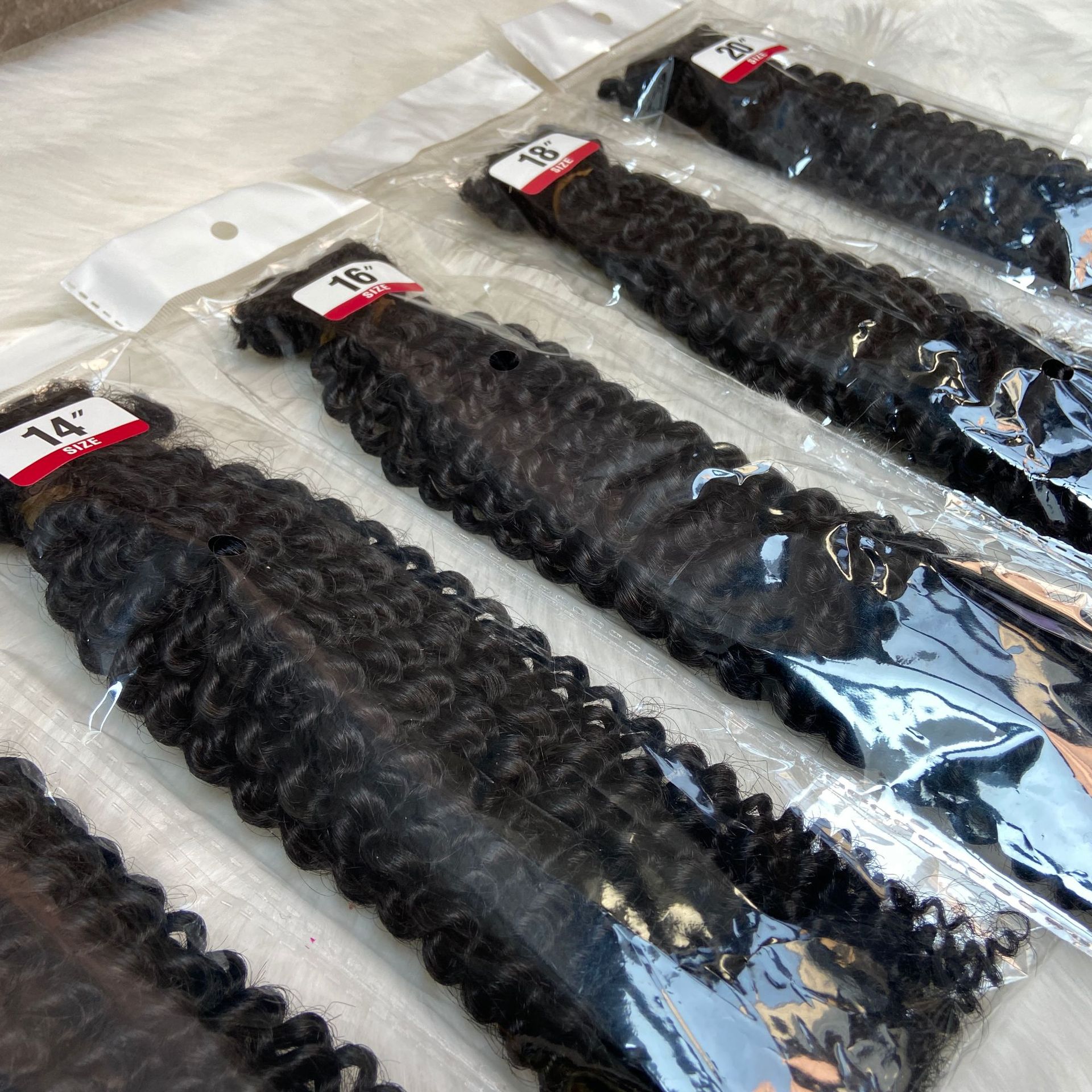 100% Human Hair Bulk NC 50g Per Pack for Crochet Braids