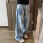美式夏季宽松新款牛仔裤