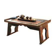 实木飘窗小茶几书桌炕桌家用古典中式仿古国学桌床上书画小桌子