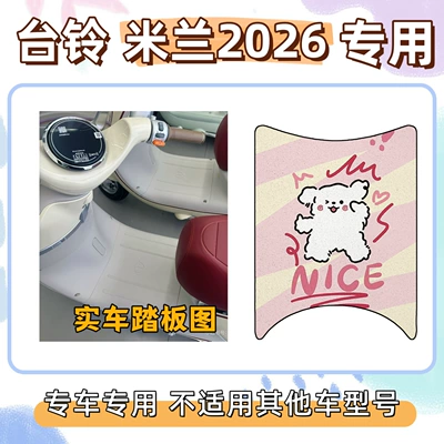Mats for Electric Vehicles, Electric vehicle foot mat - line-puppy-taiwan-bell-milan-2026