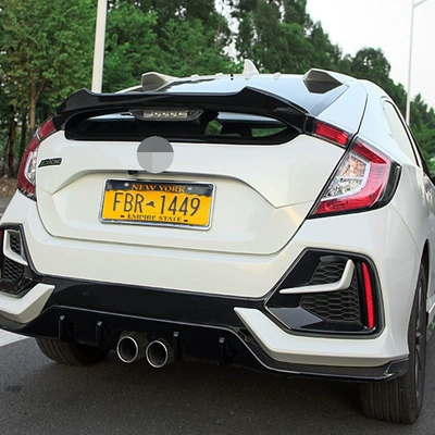 Fixed wind wing 10-generation hatchback Civic tail