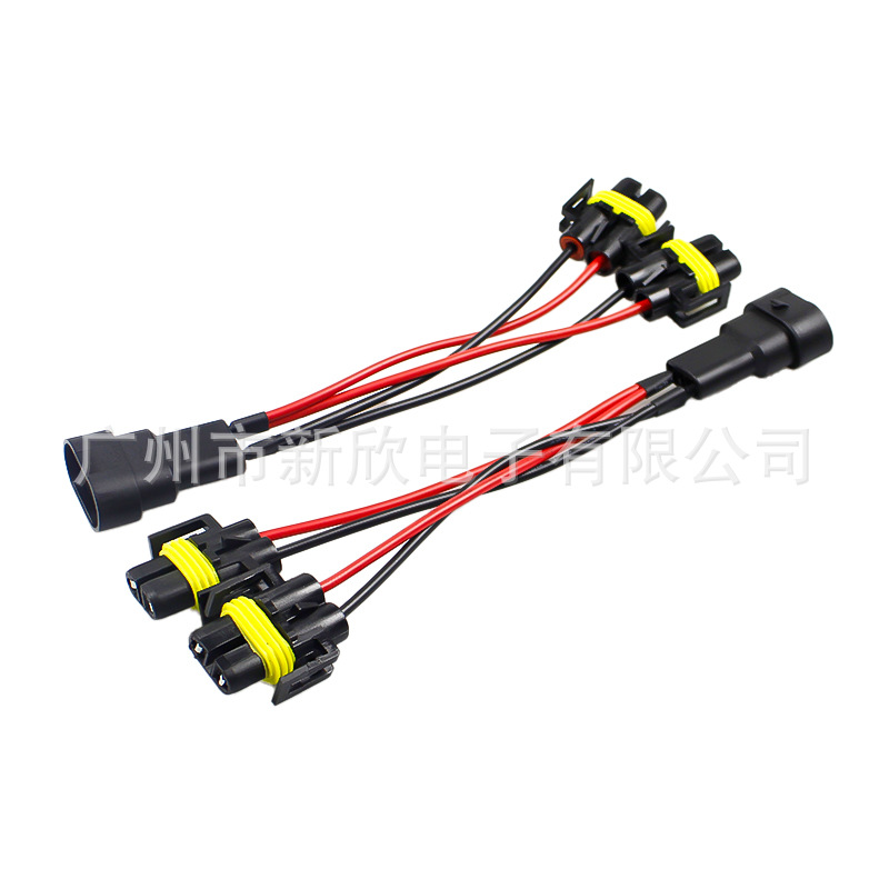 Modelo de enchufe del faro LED del automóvil H1 cable de adaptador H7 a H1190059006H4 a 9007H13