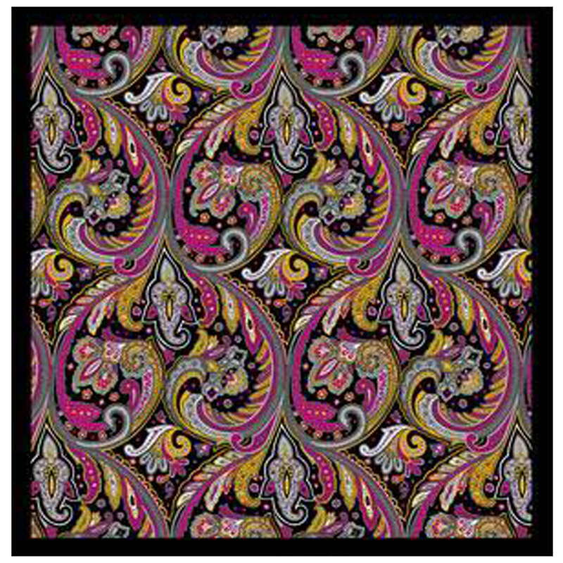 110g Weight Scarf Classification Holiday, Daily Occasion Polyester Material Monogram Pattern All Seasons Season Women's Gender Elegant, Business, Retro Style Women's Elegant Business Retro Monogram Polyester Scarf 4