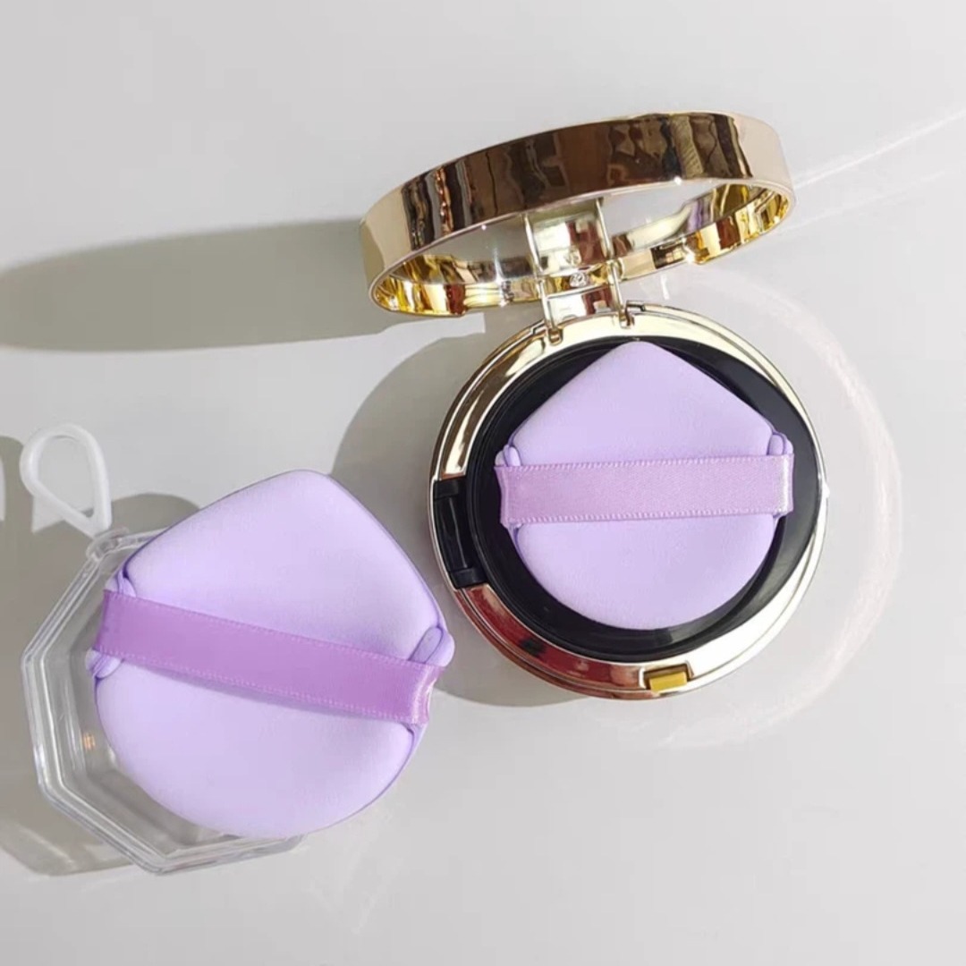 El nuevo cojín de aire seco y húmedo de doble uso, soplo de polvo, maquillador de belleza, cojín de aire grande y pequeño, soplo de polvo sin polvo