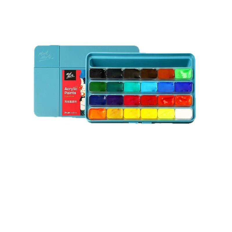 蒙玛特 Pigment acrylic, split handheld set, 80 ml, hand painting