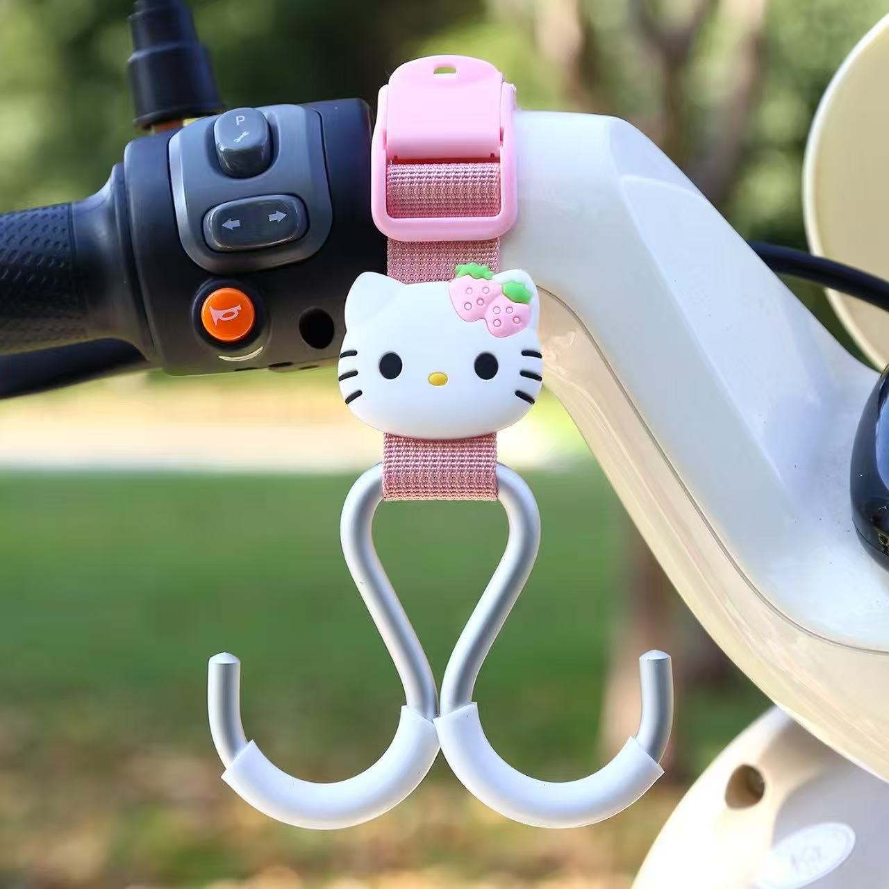 Pink--Webbing aluminum double hook extended model [kt cat]