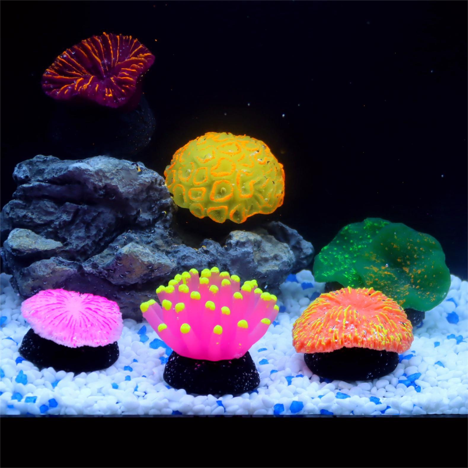 Resin Ornaments Fish Tank Water Grass Landscape Micro Business Taobao Guest Decorations Home Aquarium Lazy Mini Coral