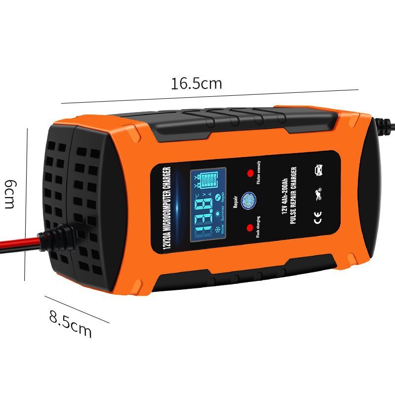 东南亚跨境 12V20A充电器 脉冲修复激活电池 电瓶充电器  汽车电|undefined